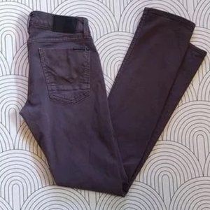 Hudson Blake Gray Slim Straight Leg Jean - size 28